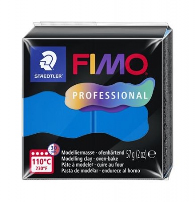 Gyurma, 57 g, égethető, FIMO "Professional", kék