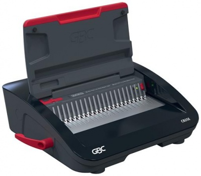 Spirálozógép, műanyag spirálkötéshez, elektromos, 390 lap, GBC "CombBind CB25E"