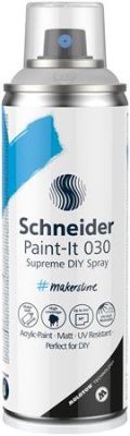 Akrilfesték spray, 200 ml, SCHNEIDER "Paint-It 030", univerzális alapozó