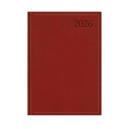 Naptár, tervező, B5, heti, TOPTIMER "Traditional", bordó